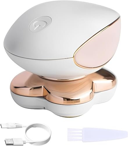 Rasoio elettrico da donna, rasoio da donna, indolore, per bikini, depilatore femminile, ricaricabile e senza fili, per gambe, viso, corpo, labbra