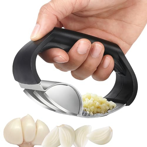 Spremiaglio ergonomico – Pressa da cucina portatile facile da spremere, tritatutto per, tritatutto | per schiacciare aglio e preparare i pasti, per cucinare ristorante, casa, cucina,