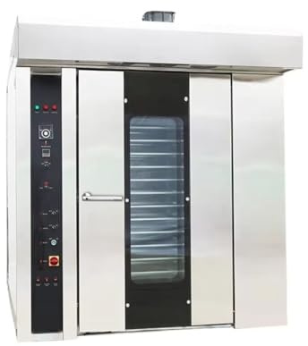 Industrial Bakery Oven, Commercial Convection Oven with Steam Function, 0°C-300°C Temperature Range, Built-In Steam Generator, Ideal for Bakeries Pastry Shops Hotels Catering Hubs