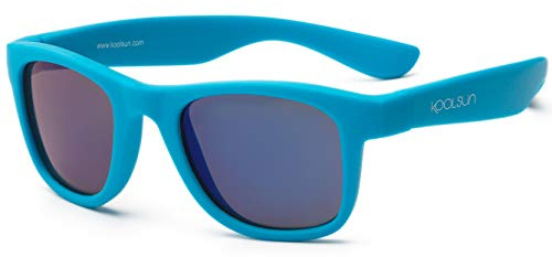 KOOLSUN - Wave - lunettes de soleil pour enfants - Bleu Fluo - 1-5 ans - UV400 - Catégorie 3