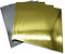 KITCHENDREAM Cake Board Set, Kuchenplatte, Eckig, Gold und Silber, 3 mm dicke Pappe, zum Servieren und Transportieren von Kuchen und Torten, auch für Party-Buffets, 3 Stk. 30x40cm
