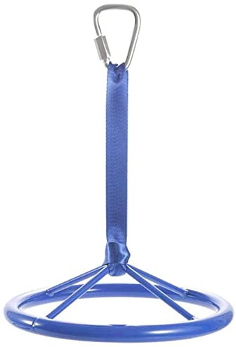 Ninja Warrior hjulhinderbana för barn, 360 graders roterande fogar, djungelgym utomhusträningsutrustning med slackline-tillbehör