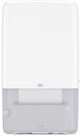 Tork PeakServe Automatic Continuous Paper Hand Towel Dispenser White H5, High Capacity, Elevation Range, 552504