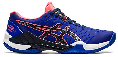 ASICS Women's BLAST FlyteFoam 2 Handball Shoes, 8.5, LAPIS LAZULI BLUE/FRENCH BLUE