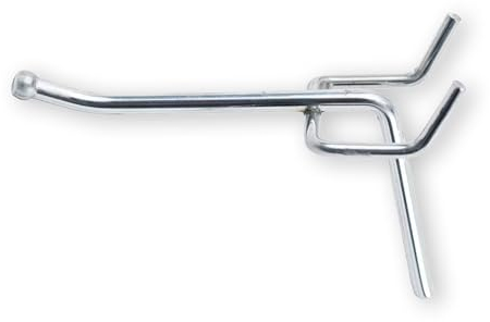 Pegboard Peggy's Perforated Wall Hooks Hanging Width 25/25.4 mm Pack of 50 Length 12 cm