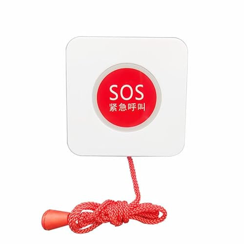 iplusmile Pulsante di chiamata di emergenza Touch Pull Cord One-key Alarm Switch Rescue per dispositivo di sicurezza anziani