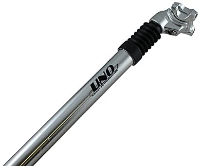 Uno Vélo Tige de Selle KL-252 Suspendu diamètre 27,2 mm Longueur 350mm Argent
