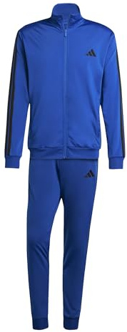 adidas Herren Sportswear Basic 3 Stripes Tricot Track Suit, team royal blue, XXL