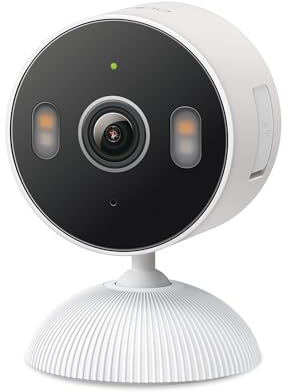 Tapo 2K Indoor/Outdoor Wired Security Camera, Baby & Pet Monitor, C113