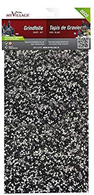 MYVILLAGE Ghiaia Scura 30X14CM Accessori per PRESEPE