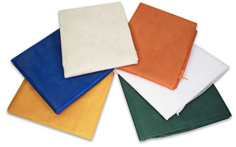 Tenda Zanzariera con Anelli Porte Finestre Zanzariera per Esterno Moschiera Rete Tenda Anti Insetti Balcone Tinta Unita Misura 150x250 cm Colore Panna