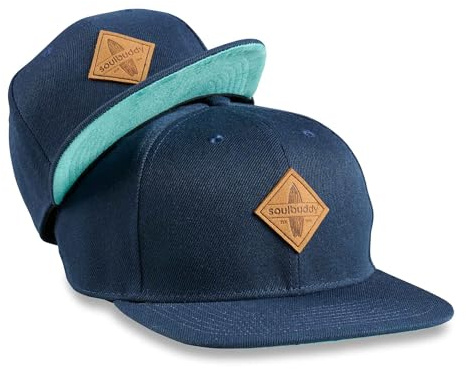 Soulbuddy Casquette Homme Enfant – Lot de 2 Casquettes Famille – Papa et Fils/Fille Snapback – Mini-me Look – Idée Cadeau Fête des Pères