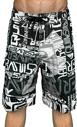pvucpot Lungo Costume Da Bagno Pantaloni Uomo Surf Plus Pantaloncini Ad Asciugatura Rapida Spiaggia Taglia Uomo Costume Da Bagno Uomo S-XXL
