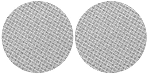 Filtro de Puck Doble Capa, Pantalla de Acero Inoxidable 150um, 1,7mm Grosor, 2 Piezas - Resistente y Reutilizable, Mejora de Extracción, Compatible con Portafiltros (51 mm / 2,0 pulgadas)