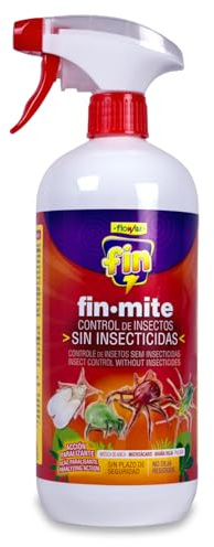 Flower - FinMite Acción Paralizante 1 L | Control de Plagas Sin Insecticida | Acción Física por Asfixia | Araña Roja | Pulgón | Mosca Blanca | Otras Plagas | Totalmente Inocuo | Sin Residuos