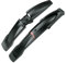 MonkeyLink MonkeyFender FRONT 26 - 29 Vorderrad-Schutzblech für Mountainbikes, Fahrradzubehör, einfache Montage, Mountainbike-Schutzblech mit verstellbarem Spoiler, inkl. Montagematerial, Schwarz