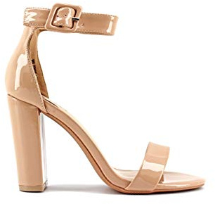 MODELISA - Sandalia Tacon Alto con Pulsera para Mujer (Nude, Numeric_40)