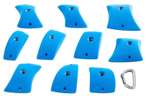 Entre Prises Drained Pinches M, 10 Klettergriffe, PU, Pinches, M, Farbe:dunkelgrün