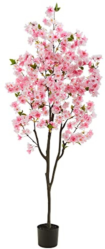 Nearly Natural 6ft. Cherry Blossom Artificial Tree