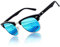 CGID Sonnenbrille-Herren-Damen-Polarisiert-Halbrahmen-Unisex Klassische Ultraleicht UV400-Schutz Brille CAT3 CE Fahren Reisen
