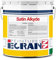 Peinture professionnelle satin, mur, plafond, boiserie, intérieur, extérieur, opacifiante, sans odeur, Satin Alkyde ECRAN 77 4 litres