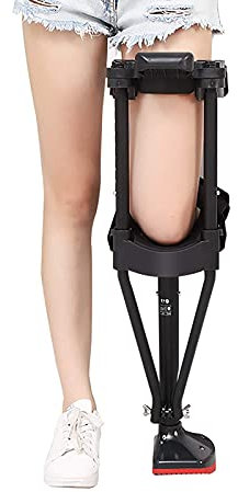 AMAZOM Schmerzfreie Knie-Krücke, Hand-Frei-Krücke, Gehhilfen Bein-Knie-Mobilitätsunterstützung Bei Behinderung Älterer Verletzung Knöchelfraktur, Alternative Zu Krücken