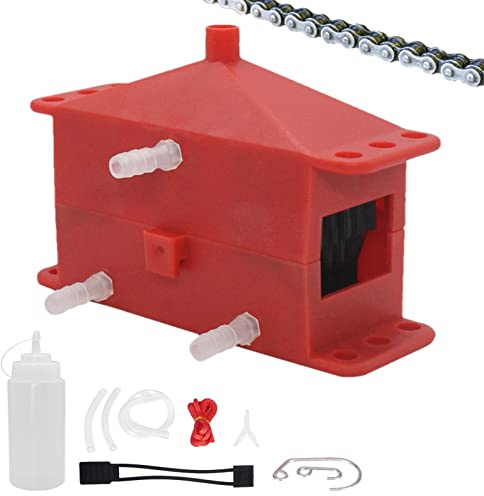 Halatua Kit Macchina per la Pulizia delle Catene - Oli e lubrificanti per Automobili - Set di Kit di lubrificazione per spazzole e lubrificanti per Macchine per la Pulizia delle Catene per Attrezzi