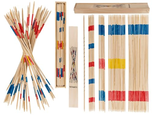 Out of the blue Gioco di legno Mikado, ca. 42 cm, in scatola scorrevole in legno