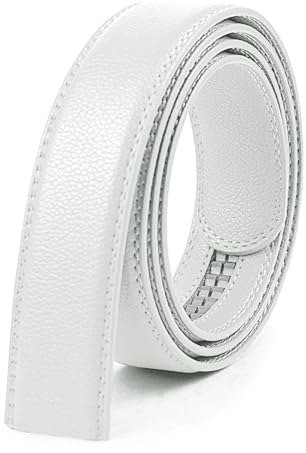Gloop Herren Ratsche Automatikgürtel Business Anzug Gürtel Gürtel Schnalle verstellbar 3,5 cm