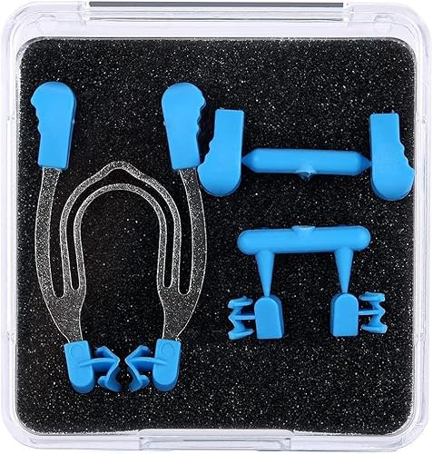 Dental Matrices Clamp, Dental Matrix Sectional Contoured Metal Spring Clip Rings Clamps Wedges Sectional Contoured Matrices Dental Matrix Automatic Forming Set Dentist Tools, Autoclave Reusable