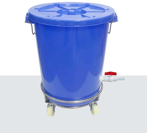 Tonneau de collecte d'eau de pluie avec support, solution écologique de stockage d'eau pour jardin et extérieur