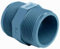 PVC Doppelnippel mit Außengewinde, 2 (ca. 59,6mm)