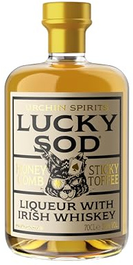 Lucky Sod Honeycomb liqueur with Irish Whiskey | 70cl | 25% ABV | Party shots | Vegan & GF