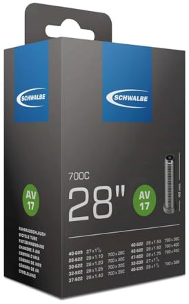 Schwalbe 318541, Camara de Aire para Bicicleta 28x1.75/700x45c 40mm