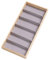 Brillenbox Für 6 Fächer, Brillendisplay Brillenorganizer, Brillenkoffer Brillenaufbewahrung, Eye Glass Organizer Tablett Aus Holz, Stapelbarer Boxhalter, Für Sonnenbrillen Lesebrillen, Schmuckzubehör