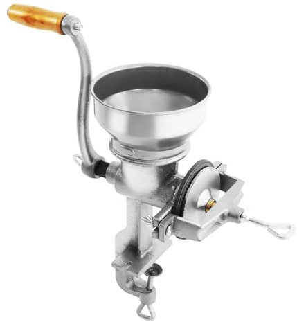 Mulino manuale per cereali, macinino manuale per alimenti, macinino a mano, macinino per cereali, caffè, noci, fagioli, frumento