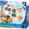 Aquabeads 35125 Paw Patrol Schlüsselanhänger Bastelset, Wasserperlen Kreativset mit Paw Patrol Charakteren, Chase, Rubble, Sky, Für Kinder ab 4 Jahren, kindersicher