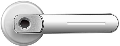 Blocco intelligente, blocco delle impronte digitali. Maniglia for serratura con impronta digitale USB ricaricabile antifurto Smart Electric Biometrico Ingresso di sicurezza senza chiave con 2 chiavi S