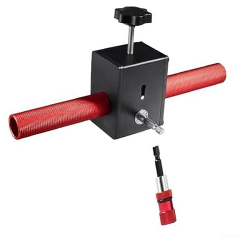 URPIZY Elektriker Einziehhilfe für Bohrmaschinen Automatisches Wandverkabelungsgerät mit Hohlstahlrohr und Lager Robuste Kabelführung 3-6mm Kabel Montage Bauwesen Renovierung