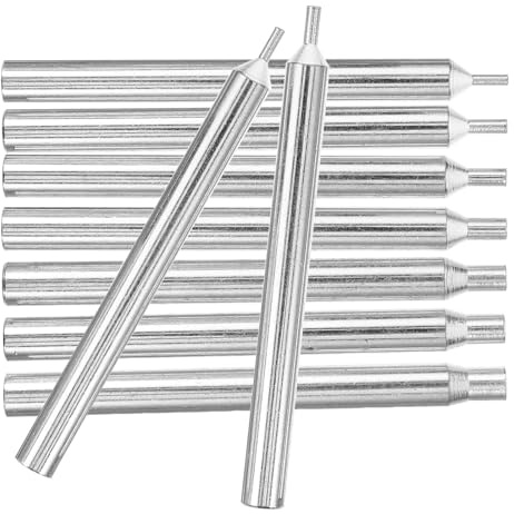 POPETPOP Set di 7 Bastoncini per Lucidatura Gioielli Professionale Kit Accessori per Molatura Pietre Preziose in Metallo Resistente Utensili per Finitura di Gioielli e Metalli