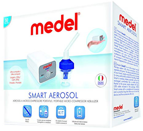 Medel 95151 Smart Aerosol Portatile, Bianco