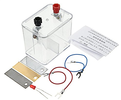 EsportsMJJ Cellule Primaire Expérience Kit Chimie Galvanique Boîtier Porte-Boîte Cellule
