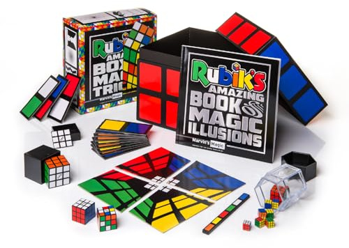 Marvin's Magic Rubik's Amazing Box of Illusions - Magic Set for Kids, Rubik's Illusion Set, Tricks for Children