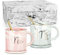 Mr & Mrs Paare Kaffeebecher Set Kaffeetassen Tassen hochzeitsgeschenke für brautpaar Pärchen zur Hochzeit Verlobung Hochzeitstag Geburtstagsgeschenk für Frauen, Muttertag, Freundin, Mama