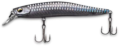 LMAB Flash Vibe 67, 80 & 98 mm - Twitchbait - Suspending & Floating, Hardbait, Wobbler Barsch, Suspender Wobbler, Zander Wobbler (Lauftiefe 0,5-1,2 m | langsam auftreibend, Galaxy, 98 mm)