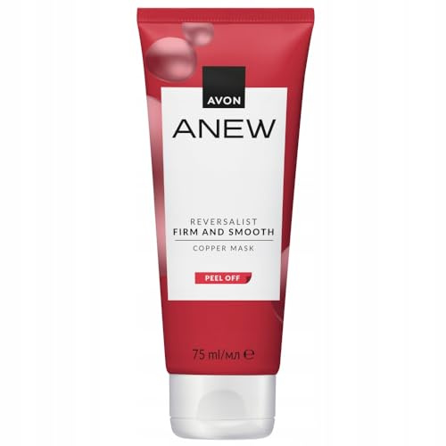 AVON Anew Mascarilla Peel-Off Revitalizante con Cobre, Reafirmante y Suavizante, 75 ml