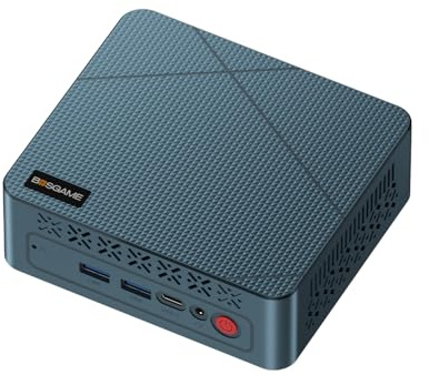 OSGAME E2 Air 3501U Ryzen 5 Mini PC 8G DDR4 256G SATA SSD Triple Display | Mini-PC de bureau jusqu'à 3,7 GHz, HDMI 2.0, USB-C, Wi-Fi 5 – parfait pour les salles de réunion et les bureaux à domicile.