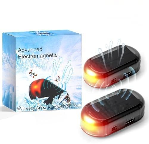 Strumento antigelo anti-interferenza per auto,Dispositivo di rimozione della neve e antigelo a onde elettromagnetiche,Riscaldatore Molecolare Cinetico Portatile,Dispositivo Anti-gelo per auto