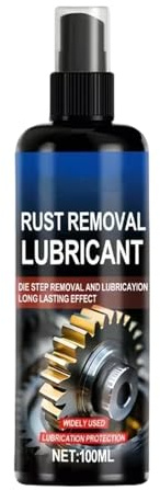 Antiruggine - Lubrificante a Nebulizzazione | Spray Antiruggine per Metallo - per Bulloni Catene Biciclette Manutenzione Attrezzature Riparazione Veicoli Serrature Porte