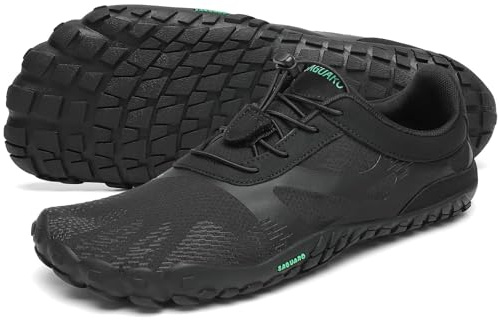 SAGUARO Scarpe Barefoot Minimaliste Uomo Donna Scarpe Multisport per Corsa/Allenamento/Trekking/Trail Running/Palestra - Morbido Comode e Leggere, Nero Petrolio, 38 EU